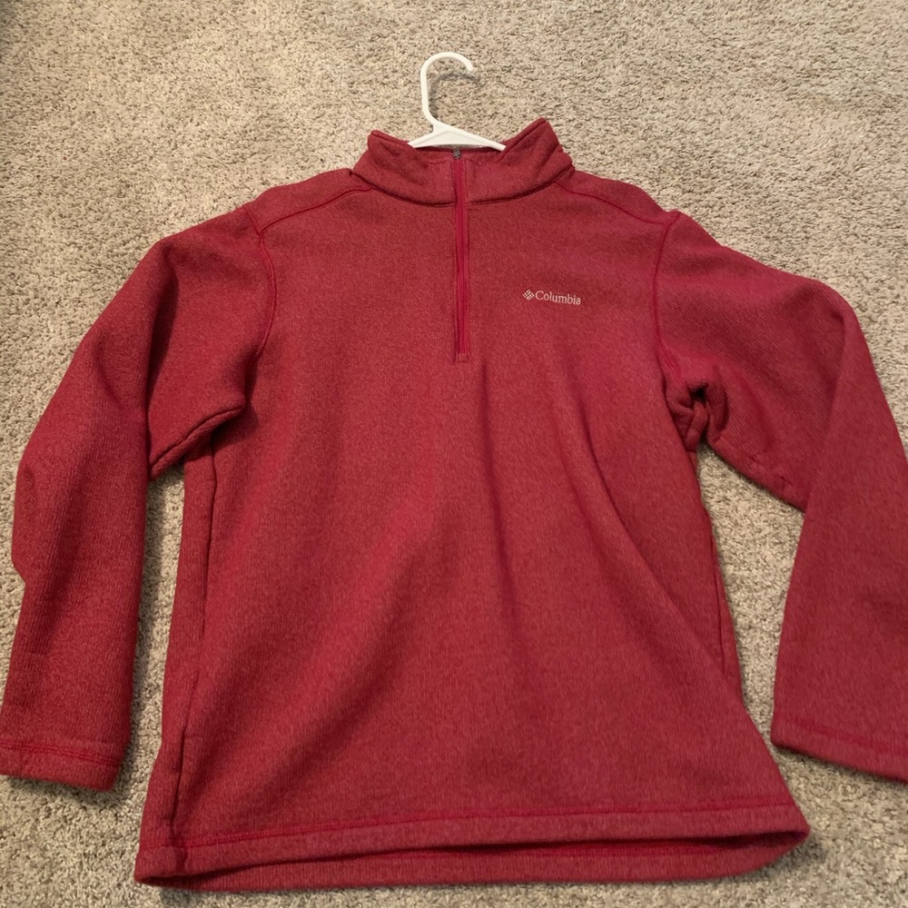 Columbia black sweater only wore once size medium